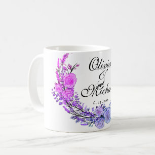 Lavender, Eucalyptus, rosa lila teal ro Kaffemugg