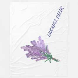 LAVENDER FÄLT FLEECEFILT