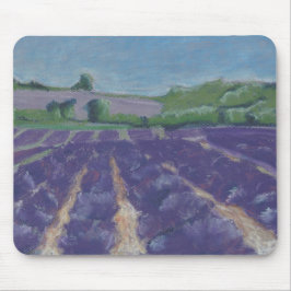 Lavender Fält i Provence - Frankrike Musmatta