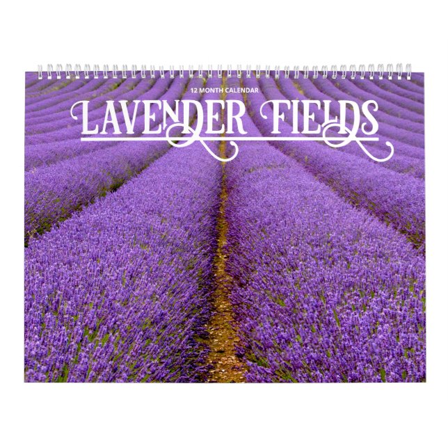 Lavender Fält Kalender (Omslag)