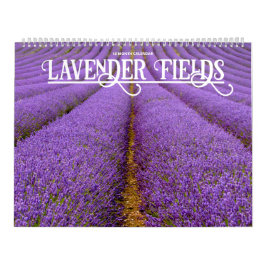 Lavender Fält Kalender