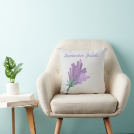 LAVENDER FÄLT KUDDE