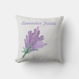 LAVENDER FÄLT KUDDE