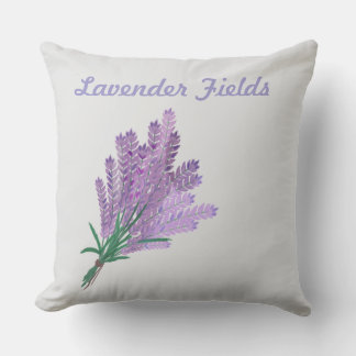 LAVENDER FÄLT KUDDE