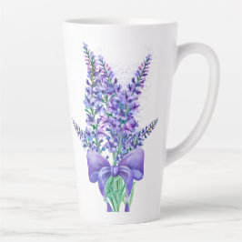 Lavender Fält Latte Mugg 5