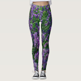 Lavender Fält Leggings