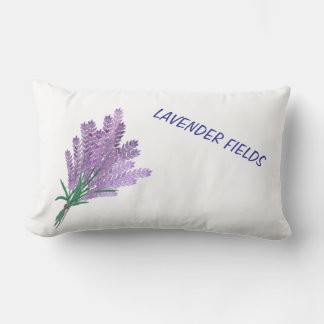 LAVENDER FÄLT LUMBARKUDDE