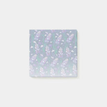 Lavender Fält Mönster i Lila