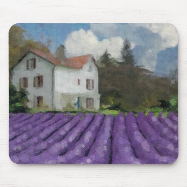 Lavender fält musmatta (Framsidan)