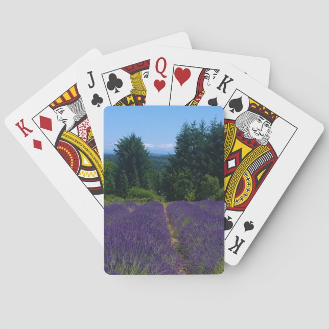 Lavender Farm Casinokort (Baksidan)