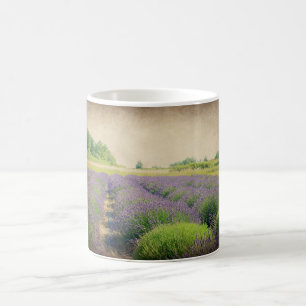 Lavender Farm - Distress Kaffemugg