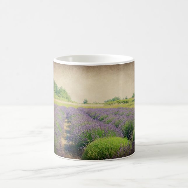 Lavender Farm - Distress Kaffemugg (Center)