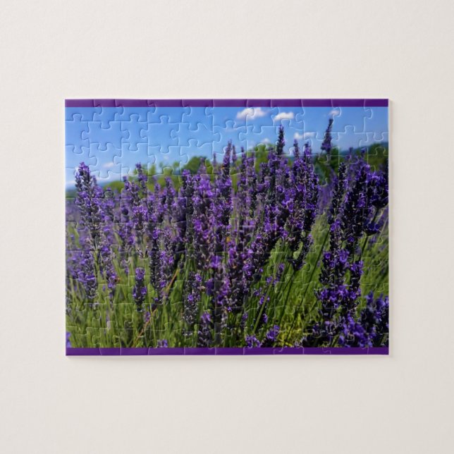 Lavender Farm Pussel (Horisontell)