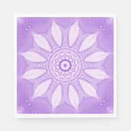 Lavender Faux Tulle Design Pappersservett