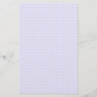 Lavender Filigree Weave Stationery Brevpapper