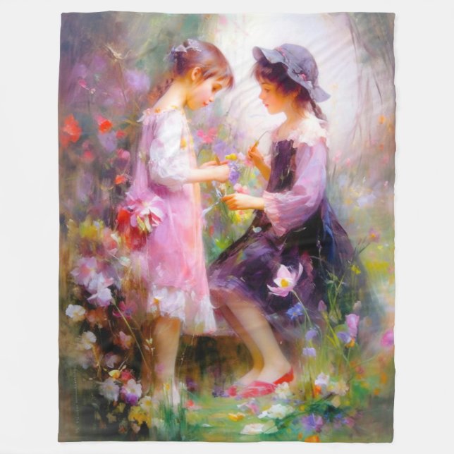 Lavender Fleecefilt (Framsidan)