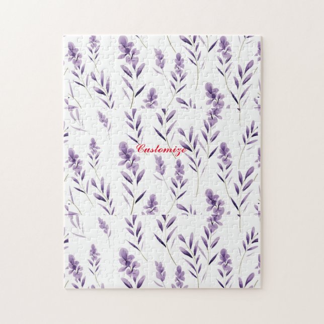 Lavender Flower Buds Thunder_Cove Pussel (Vertikal)