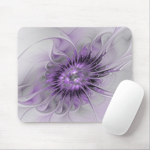 Lavender Flower Dream Modern Abstrakt Fractal Art Musmatta