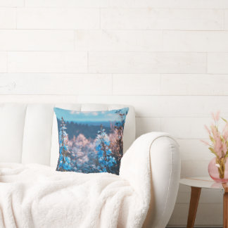 Lavender Flower Pillow Cover - Mjukt och vackert Kudde