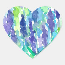 Lavender Flower Watercolor