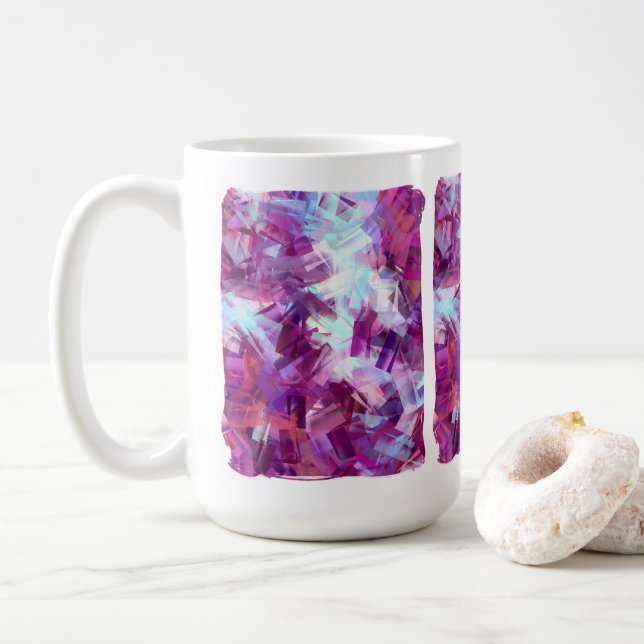LAVENDER FLOWERS COFFEE MUGG (Med munk)