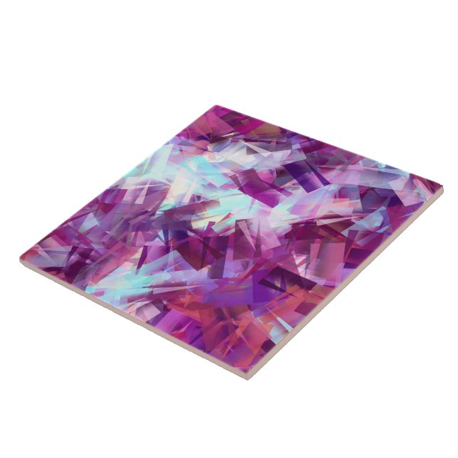 LAVENDER FLOWERS KAKELPLATTA (Sidan)