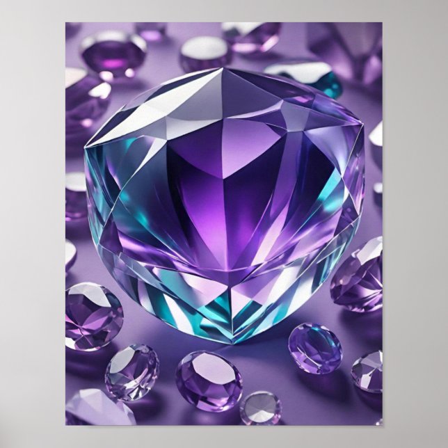 Lavender Gemstone Poster (Framsidan)