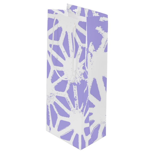 Lavender geometric mönster (Framsidan Vinklad)