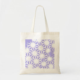 Lavender geometric mönster tygkasse
