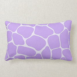 Lavender Giraffe Skriv ut amerikanska MoJo Pillows Lumbarkudde