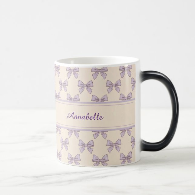 Lavender Girls Hair Bows Annabelle Mug Magisk Mugg (Höger)