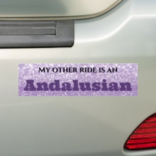 Lavender Glitter Personlig Bildekal