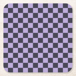 Lavender haze checkerboard pattern underlägg papper kvadrat