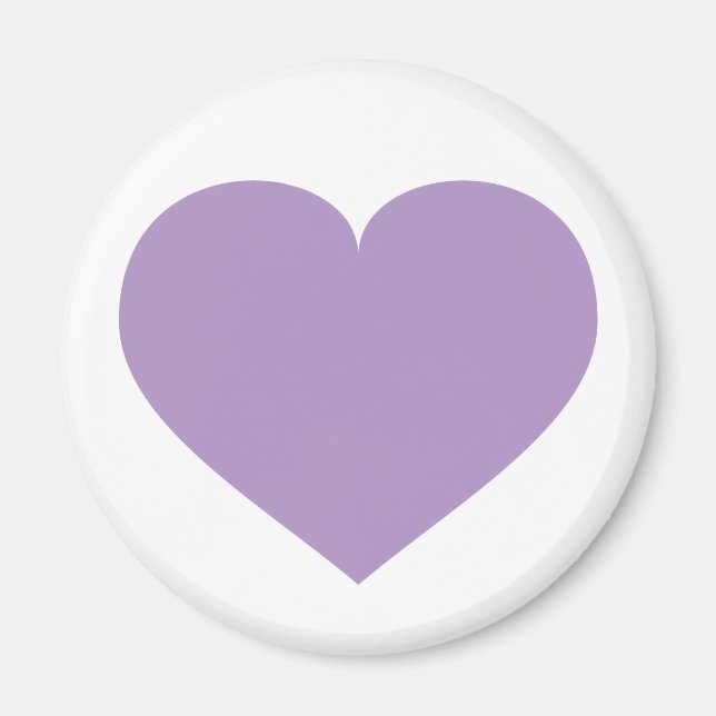 Lavender Heart Magnet (Framsidan)