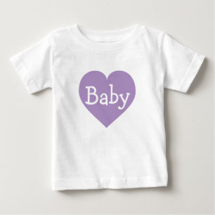 Lavender Heart T Shirt