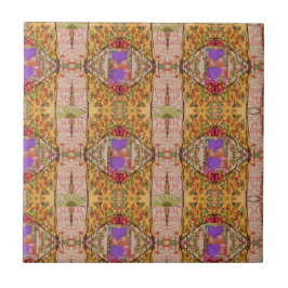 Lavender Hearts Kakelplatta