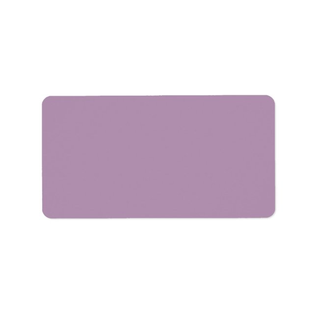 Lavender Herb Lila Trend Färg Background Adressetikett (Framsidan)