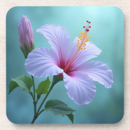 Lavender Hibiscus Flower Underlägg