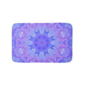 Lavender Himlar Blue Lila Gnistra Damask Badrumsmatta