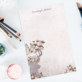 Lavender Hjort Dreamy Boho Chic Monogram