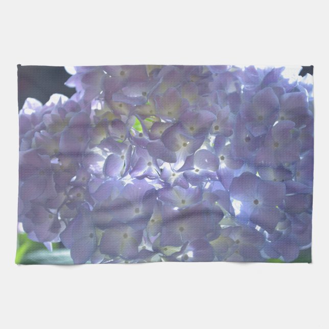 Lavender Hydrangeas Kökshandduk (Horisontell)