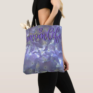 Lavender Hydrangeas Tygkasse