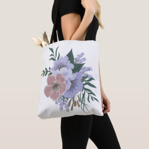 Lavender i Bouquet Tygkasse