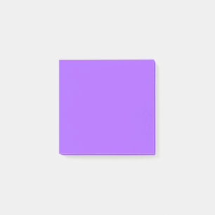 Lavender Indigo Solid Plain Post-it Block