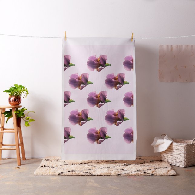 Lavender Irises...... Tyg (In Situ)