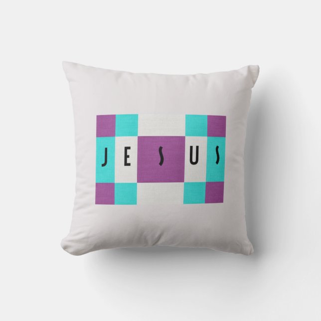 Lavender Jesus accent Pillow Kudde (Framsida)