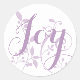 Lavender Joy Stickers Runt Klistermärke
