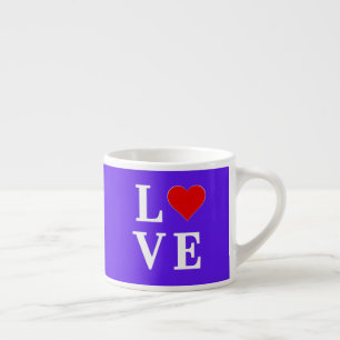 Lavender KÄRLEK Elegant Espressomugg