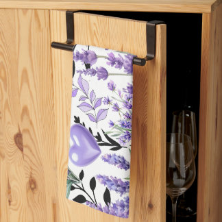 Lavender Kärlek Kitchen Towel Kökshandduk