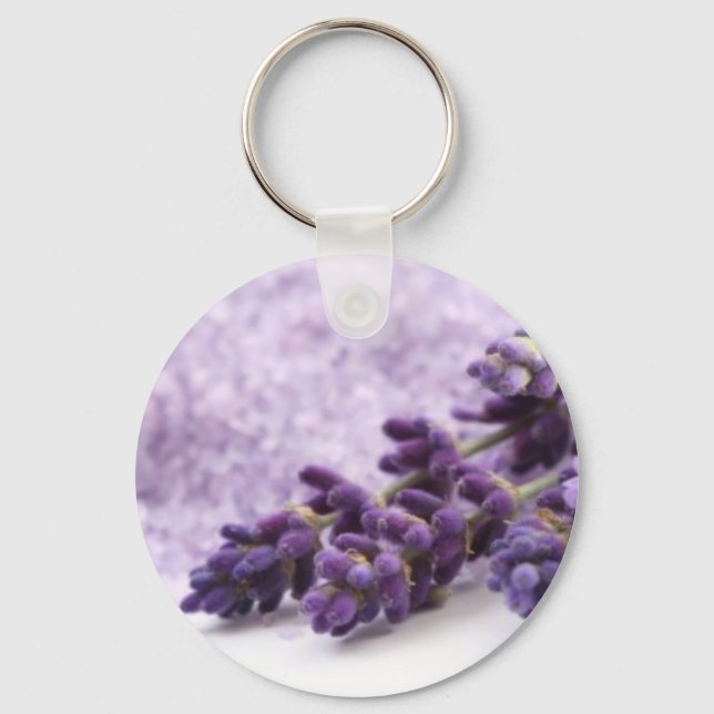 Lavender Keychain Nyckelring (Framsida)